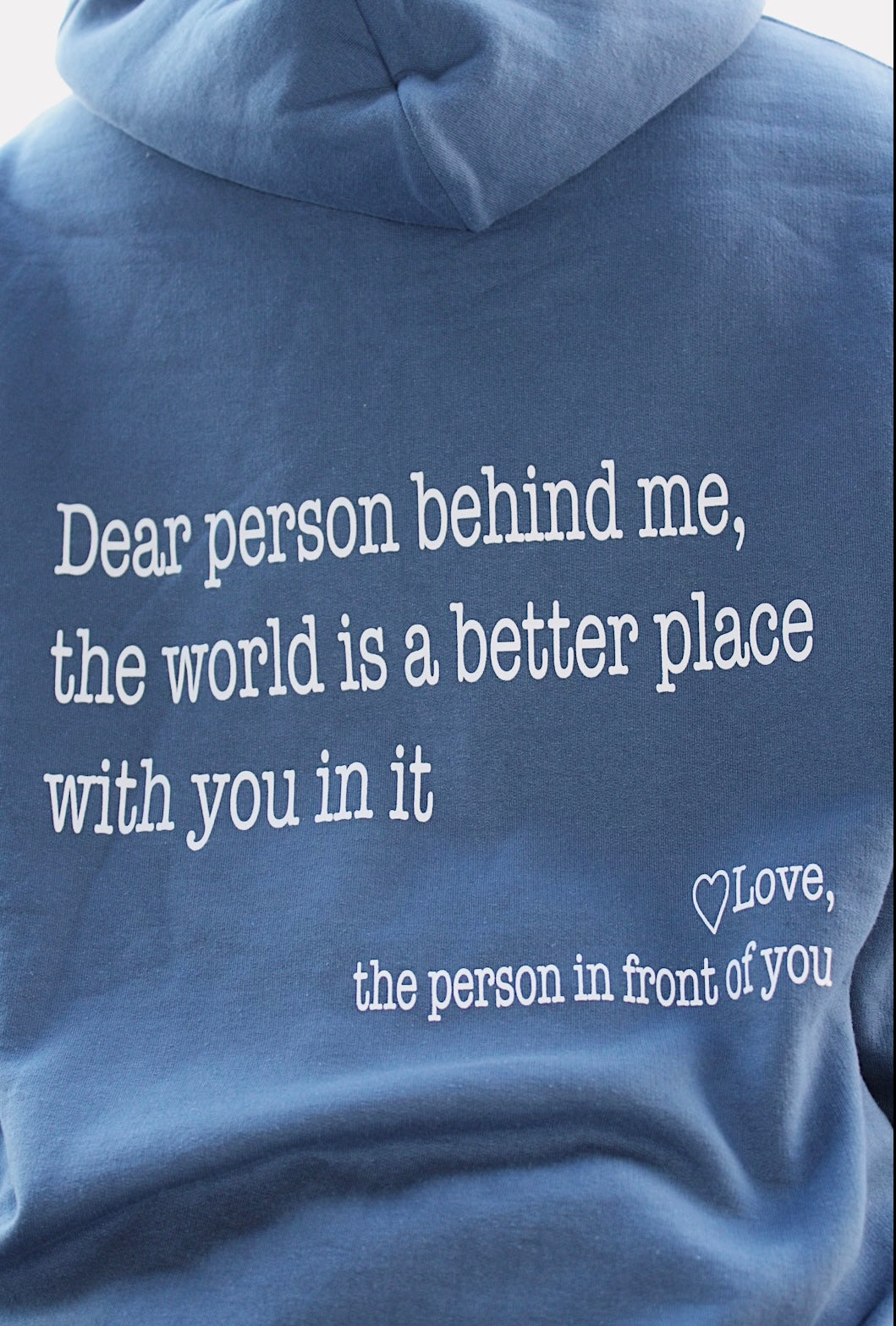 Dear Person Behind Me